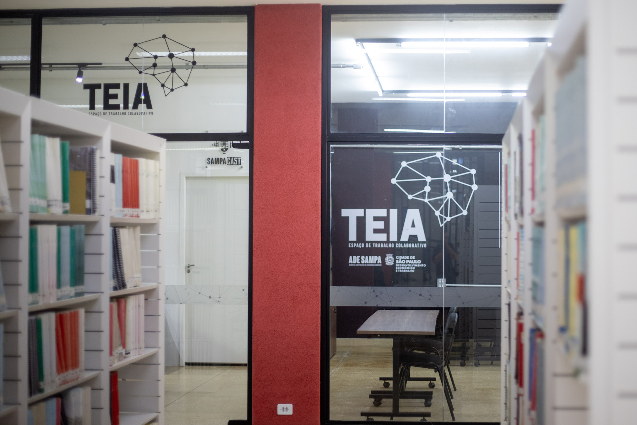 espaço público de trabalho - Teia da Lapa