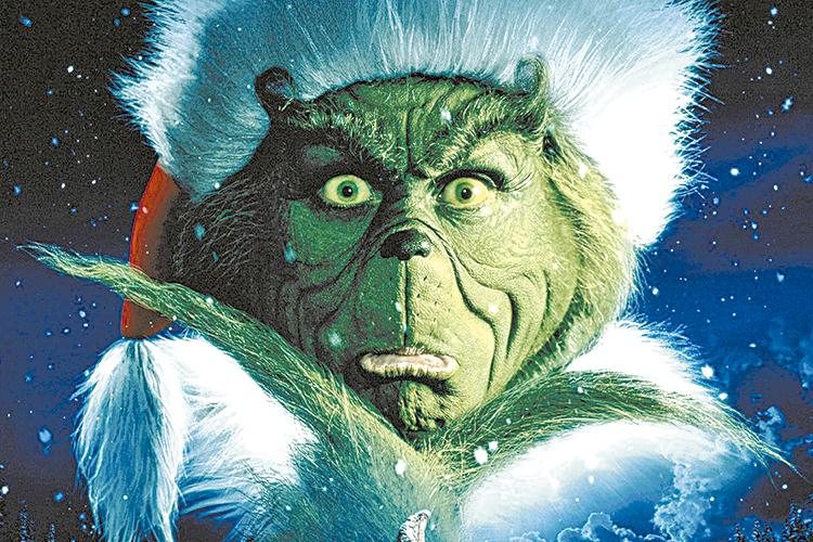 Fantasia Grinch Papai de Noel: O Grinch 2000 Filme Movie Natal