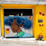 No projeto Favela Galeria, artistas colorem a Vila Flávia, em São Paulo. Fotos: Luan Kalil/Expresso na Perifa