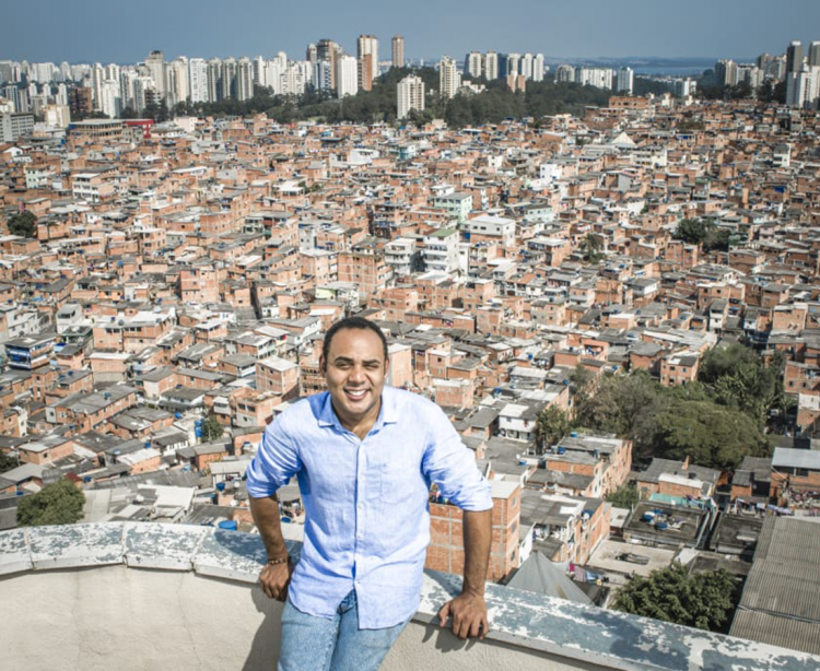O líder comunitário Gilson Rodrigues, de Paraisópolis. Foto: divulgação